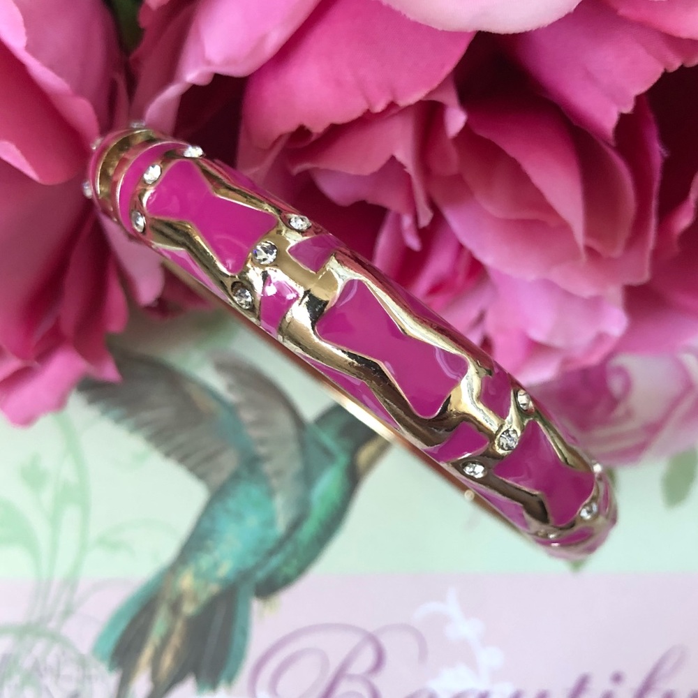 Sequin Brand Hinge Enamel Bangle - image 3
